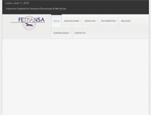 Tablet Screenshot of fetransa.org